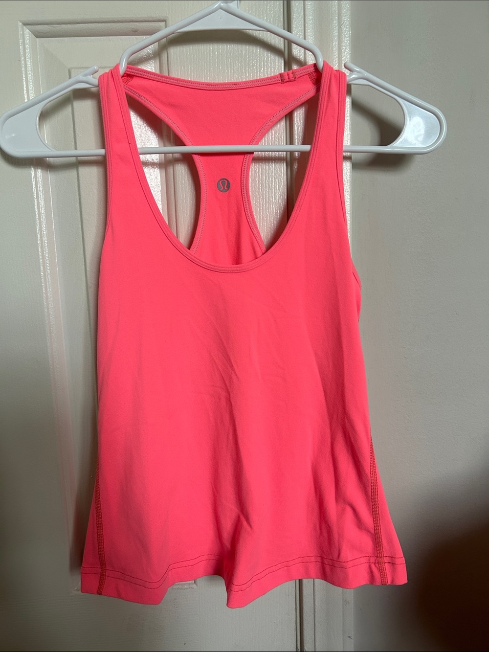 lululemon athletica Neon Pink Racerback Tank Top